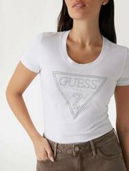 Guess dámske biele tričko - L (G011)