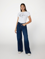 Guess dámske biele tričko - XS (G011)