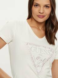 Guess dámske krémové tričko - XS (G012)
