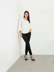 Guess dámske čierne džínsy - 25 (FLRQ)