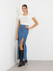 Guess dámske biele tričko - XL (G011)