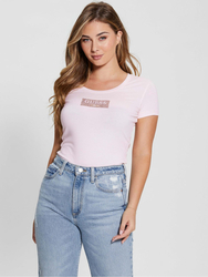 Guess dámske ružové tričko - XS (A60W)