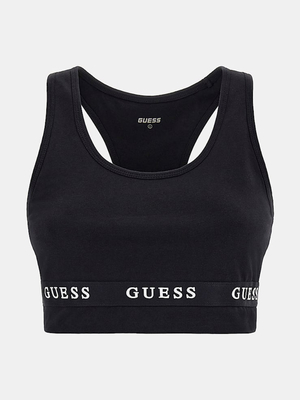 Guess dámsky čierny top - XS (JBLK)