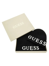 Guess dámska čierna čiapka a šál - T/U (BLA)