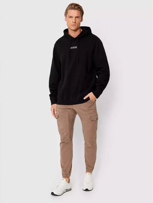 Guess pánska čierna mikina - XL (JBLK)