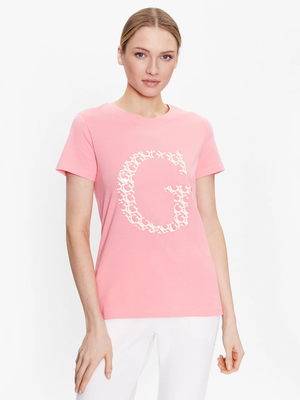Guess dámske ružové tričko - XS (G67R)