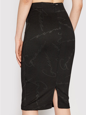 Guess dámska čierna puzdrová sukňa - XS (JBLK)