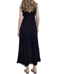 Guess dámske čierne maxi šaty - XS (A996)