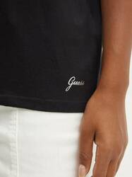 Guess dámske čierne tričko - XS (JBLK)