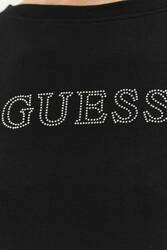 Guess dámske čierne tričko - L (JBLK)