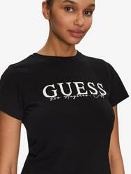 Guess dámske čierne tričko - XS (JBLK)