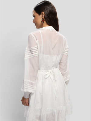 Guess dámske biele šaty - L (G011)