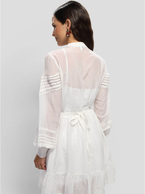 Guess dámske biele šaty - M (G011)