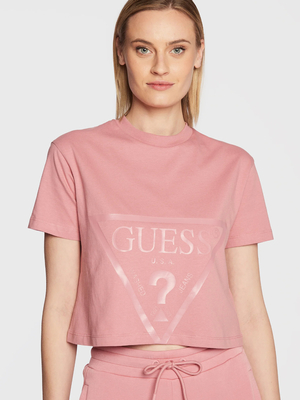 Guess dámske ružové tričko - XS (BLPN)