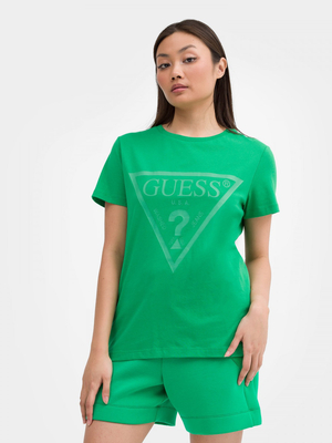 Guess dámske zelené tričko - S (A81M)