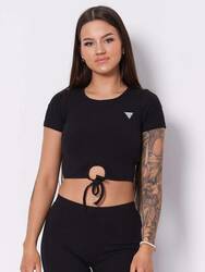Guess dámsky čierny top - XS (JBLK)