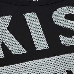 Guess dámske čierne tričko - XS (PC72)