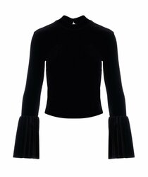 Guess čierny dámsky top Isabel - M (JBLK)