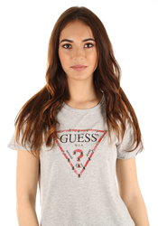Guess dámské šedé tričko - S (M90)