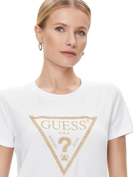 Guess dámske biele tričko - M (G011)
