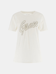 Guess dámske krémové tričko - XS (G012)