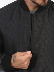 Guess pánsky čierny bomber - XL (JBLK)
