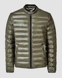 Guess pánska olivovo zelená prechodová bunda Puffa - XXL (G827)