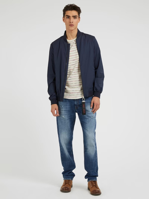 Guess pánsky tmavomodrý bomber - L (G7V2)