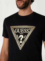 Guess pánske čierne tričko - L (JBLK)