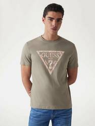 Guess pánske olivovo zelené tričko - S (A81T)