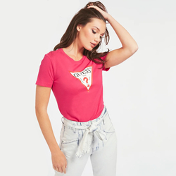 Guess dámske ružové tričko - XS (SOPK)