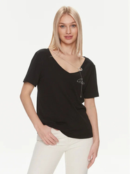 Guess dámske tričko čierne - XS (JBLK)