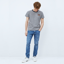 Pepe Jeans pánske pruhované tričko - S (0AA)