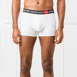 Calvin Klein pánske biele boxerky - L (100)