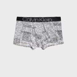 Calvin Klein pánske biele boxerky - S (8JX)