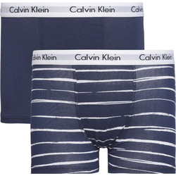 Calvin Klein chlapčenské modré boxerky 2pack - 10-12 (0G7)