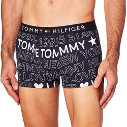 Tommy Hilfiger pánske tmavomodré boxerky - XL (416)