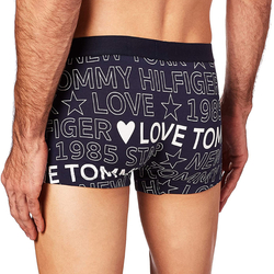 Tommy Hilfiger pánske tmavomodré boxerky - XL (416)
