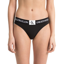 Calvin Klein dámske čierne nohavičky - XS (001)