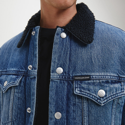 Calvin Klein pánska džínsová bunda - S (1BJ)