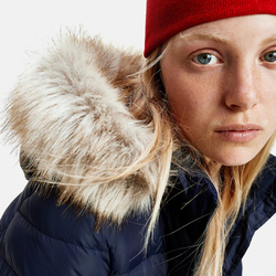 Tommy Jeans dámska modrá bunda - S (C87)