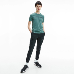 Calvin Klein pánske zelené tričko - S (LDT)