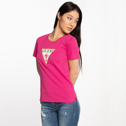 Guess dámske ružové tričko - XS (G64E)