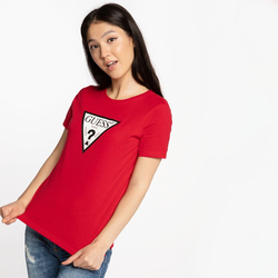 Guess dámske červené tričko - S (G5N1)