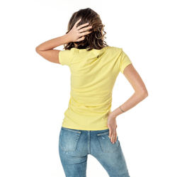 Guess dámske žlté tričko - XS (G2M2)