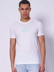 Calvin Klein pánske biele tričko - S (YAF)