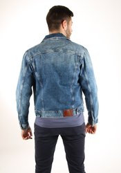Pepe Jeans pánska modrá džínsová bunda - M (0)