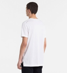 Calvin Klein pánske biele tričko s kapsičkou - XL (112)