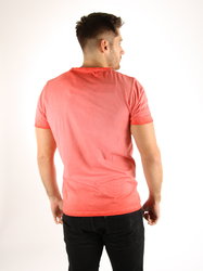 Pepe Jeans pánske koralové tričko Glow - S (240)