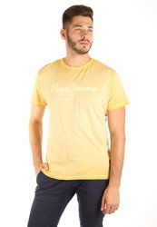 Pepe Jeans pánske žlté tričko West - XL (078)